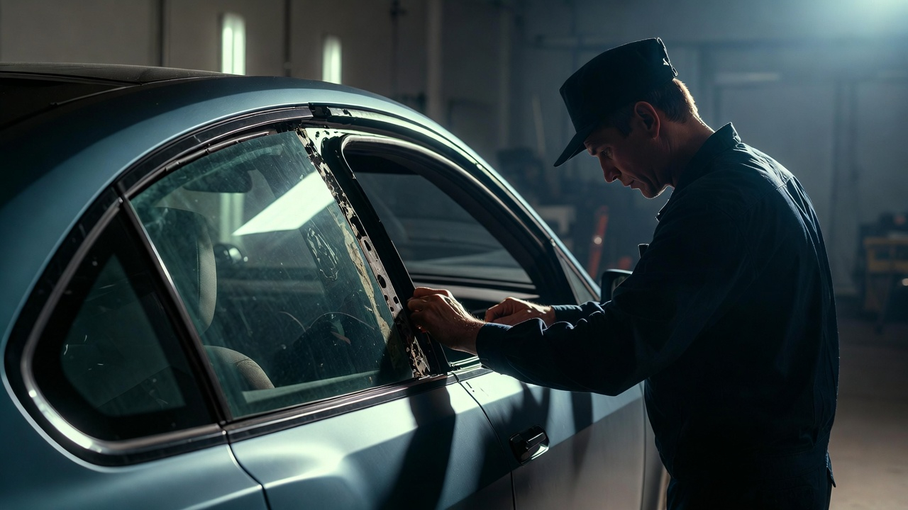 Замена бокового стекла