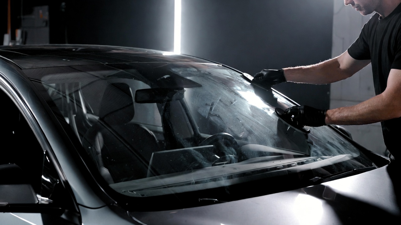 Замена лобового стекла